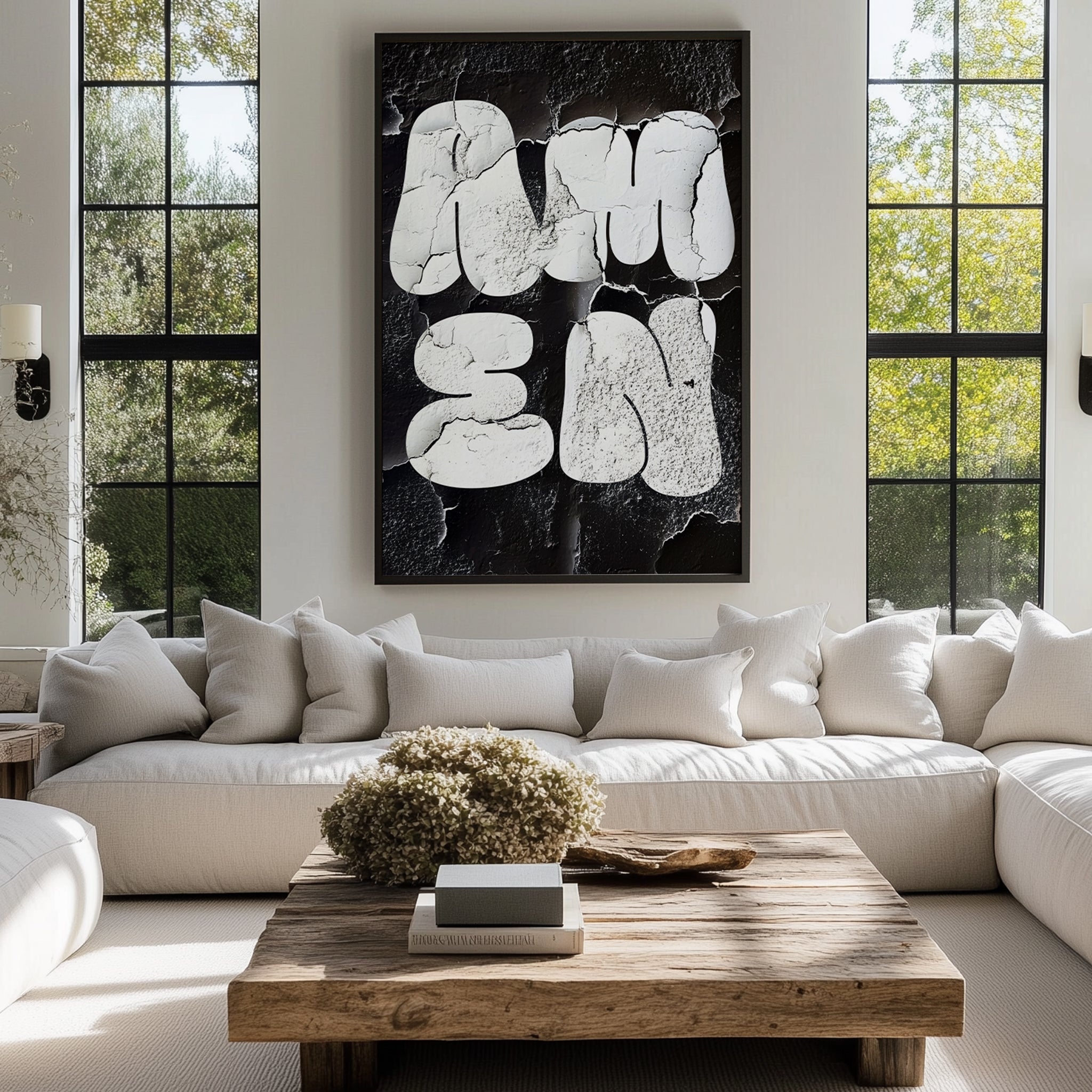 Amen- Vertical Textured